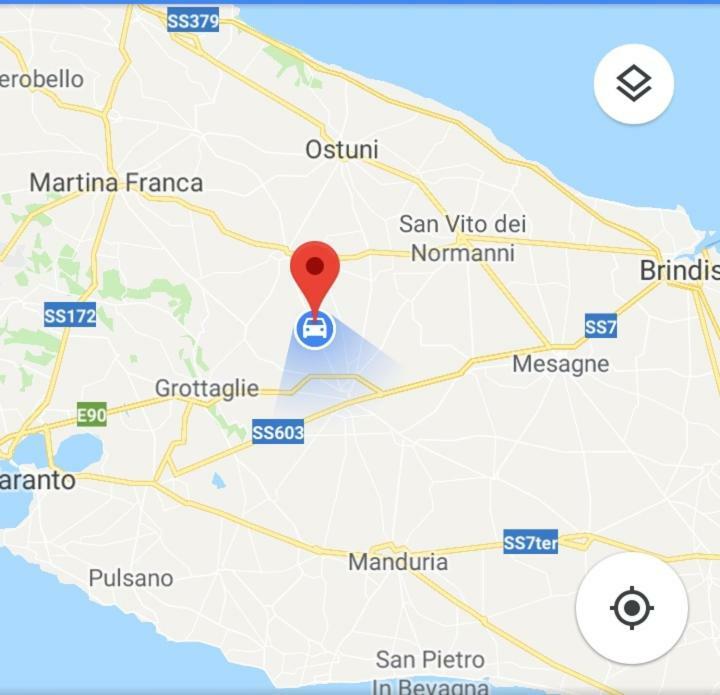 Apartamento Masseria Cervellera Ceglie Messapica Exterior foto